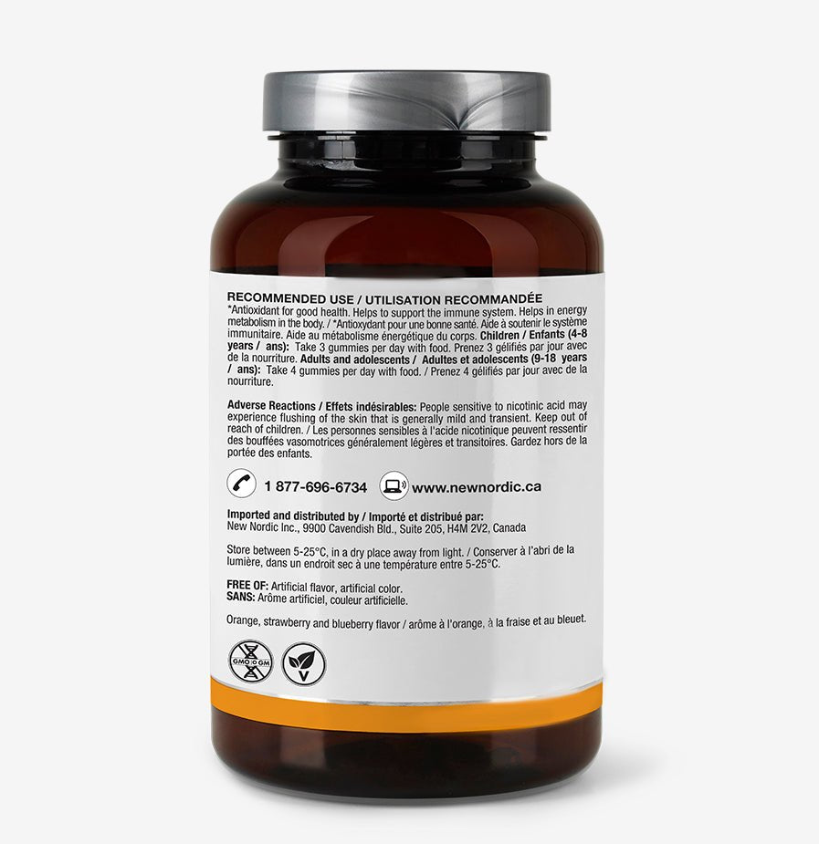 Multivitamin Vegan™ Gummies New Nordic Canada