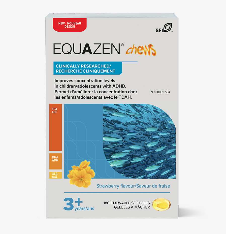 EQUAZEN Natural & Clinically Proven ADHD Supplement | ADHD Supplements ...