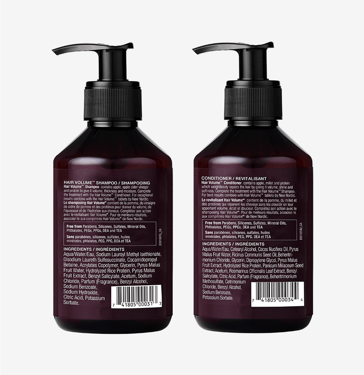 Buy Hair Volume™ Shampoo and Conditioner Canada Online
